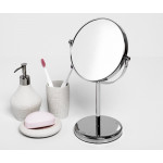 Зеркало для ванны WasserKraft K-1003 двухстороннее с 3-х кратным увеличением