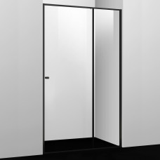 Душевая дверь WasserKRAFT Dill 61S12 100x200 раздвижная, прозрачное стекло, профиль черный
