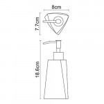 Дозатор жидкого мыла WasserKraft Ohre K-37799