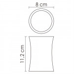 Стакан для зубных щеток WasserKraft Salm K-7628