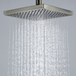 Верхний душ WasserKraft A140 светлая бронза