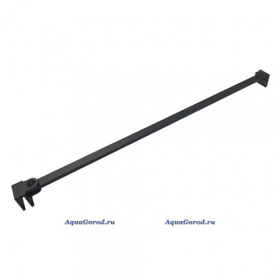 Кронштейн для душевых углов Abber 38 см черный матовый AG0017B