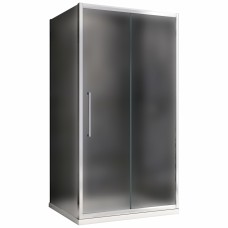 Душевой уголок Abber Schwarzer Diamant 170х60х195 матовое стекло профиль хром AG30170MH-S60M