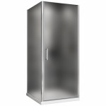 Душевой уголок Abber Sonnenstrand 100х90х195 матовое стекло профиль хром AG04100M-S90M
