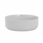 Раковина накладная Abber Bequem 360х360х120 круглая светло-серый матовый AC2108MLG