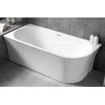 Акриловая ванна Abber 150х78х60 см левая белая AB9257-1.5 L