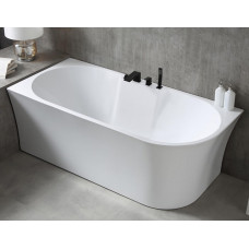 Акриловая ванна Abber 170х78х60 см левая белая AB9335-1.7 L