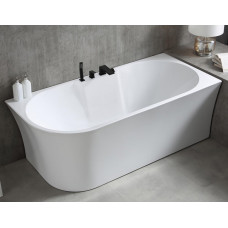 Акриловая ванна Abber 170х78х60 см правая белая AB9335-1.7 R