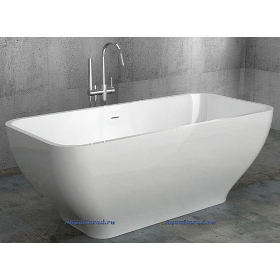 Акриловая ванна Abber 170х70х60 см белая AB9220