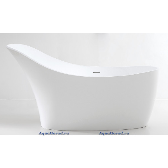 Акриловая ванна Abber 169х75х85 см белая AB9245