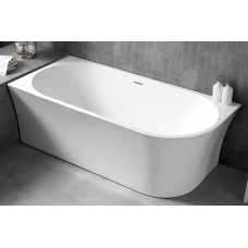 Акриловая ванна Abber 170х78х60 см левая белая AB9257-1.7 L