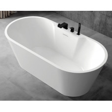 Акриловая ванна Abber 150х70х60 см белая AB9299-1.5