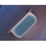 Акриловая ванна Abber 170х75х60 см белая AB9488-1.7