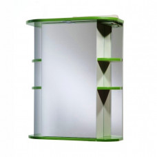 Зеркало-шкаф Aкватория Глория 60 см зеленый