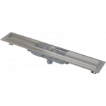 Желоб водоотводящий AlcaPlast APZ1101-850 Low с порогами для перфорированной решетки, вертикальный сток