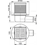 Сливной трап AlcaPlast APV1