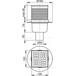 Сливной трап AlcaPlast APV32