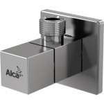 Угловой вентиль AlcaPlast ARV002 1/2"×3/8", квадратный
