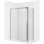 Душевое ограждение Ambassador Intense 120х110х200 прозрачное стекло профиль хром 110021101IX-110IX