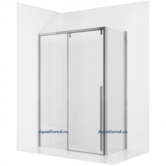 Душевое ограждение Ambassador Intense 120х110х200 прозрачное стекло профиль хром 110021101IX-110IX