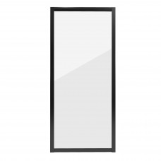 Боковая стенка Niagara Nova 100х195 прозрачное стекло профиль черный матовый NG-A100B