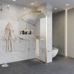 Душевая перегородка Niagara Nova 110х195 прозрачное стекло профиль золото NG-641-11GOLD