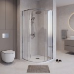 Душевое ограждение Niagara Nova 80х80х195 прозрачное стекло профиль хром NG-6625-34
