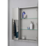 Зеркало-шкаф Aquanet Алвита 90 серый антрацит 240110