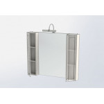 Зеркало-шкаф Aquanet Честер 105 белый патина серебро 00182631