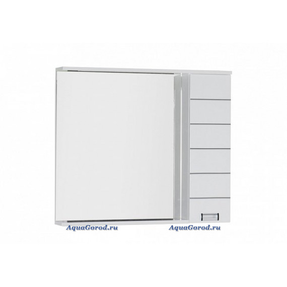 Зеркало-шкаф Aquanet Доминика 100 LED белый 00171922