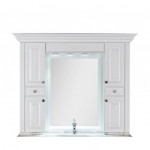 Зеркало-шкаф Aquanet Кастильо 140 белый 00183174