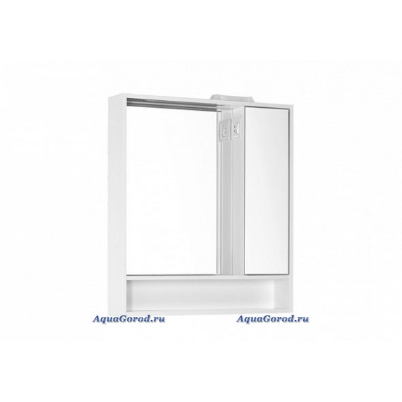 Зеркало-шкаф Aquanet Коста 76 белый 00188405