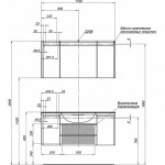 Тумба под умывальник Aquanet Лайн 120 белая 00164938