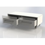 Тумба Aquanet Нота 90 подкатная венге 00170748