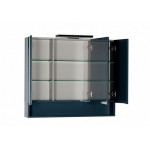 Зеркало-шкаф Aquanet Виго 100 сине-серый 00183359