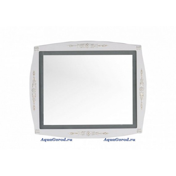 Зеркало Aquanet Виктория 90 белый, золото 00183926
