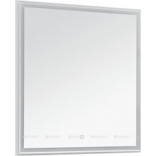 Зеркало Aquanet Nova Lite 75 прямоугольное с LED подсветкой белый глянец 242271