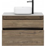 Тумба под умывальник Aquanet Nova Lite 90 дуб рустикальный 2 ящика 249518 Тумба под умывальник Aquanet Nova Lite 90 дуб рустикальный 2 ящика 249518