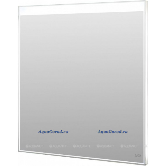 Зеркало Aquanet Палермо new 90х85 с LED подсветкой прямоугольное 249353