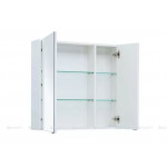 Зеркало-шкаф Aquanet Палермо 80 подвесное прямоугольное белое 254538
