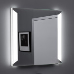Зеркало Aquanet Сорренто 80х85 с LED подсветкой, инфракрасный выключатель 00196650
