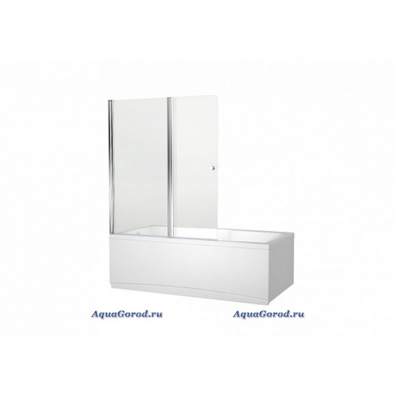 Шторка для ванны Aquanet Alfa 4 NF6222-pivot , прозрачное стекло