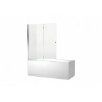 Шторка для ванны Aquanet Beta 4 NF6222-hinge, прозрачное стекло