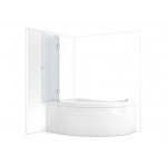 Шторка для ванны Aquanet AQ2 L, матовое стекло 00174017