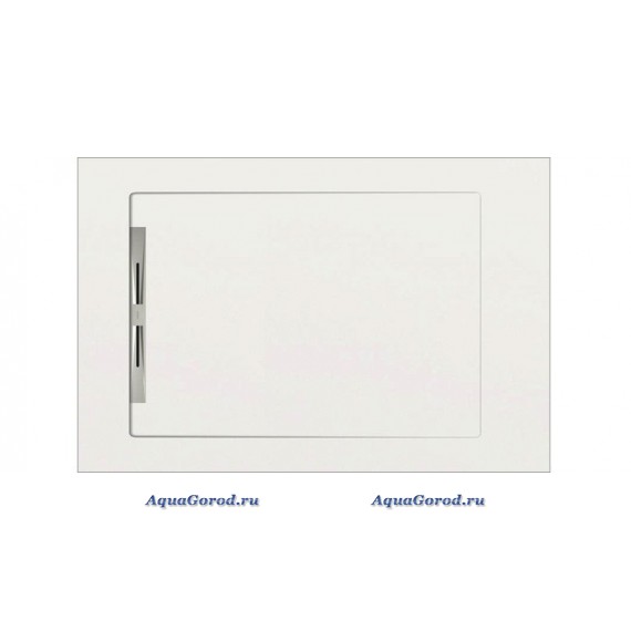 Душевой поддон Aquanit AQUA White SLOPE Line из керамогранита 120х80 белый матовый 