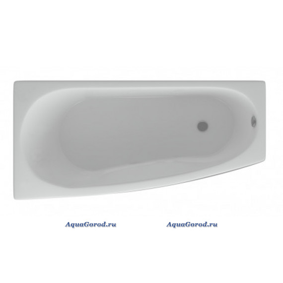 Ванна акриловая Aquatek Пандора 160х75 см левая PAN160-0000078