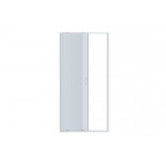Душевая дверь в нишу Aquatek 100х200 раздвижная прозрачное стекло профиль хром AQNAA6121-100