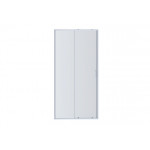 Душевая дверь в нишу Aquatek 100х200 раздвижная прозрачное стекло профиль хром AQNAA6121-100