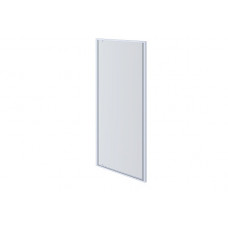 Душевая дверь в нишу Aquatek 80х200 распашная прозрачное стекло профиль хром AQNAA6121-80