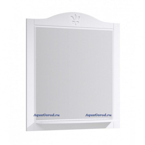 Зеркало Aqwella Франческа 80 см белое FR0208